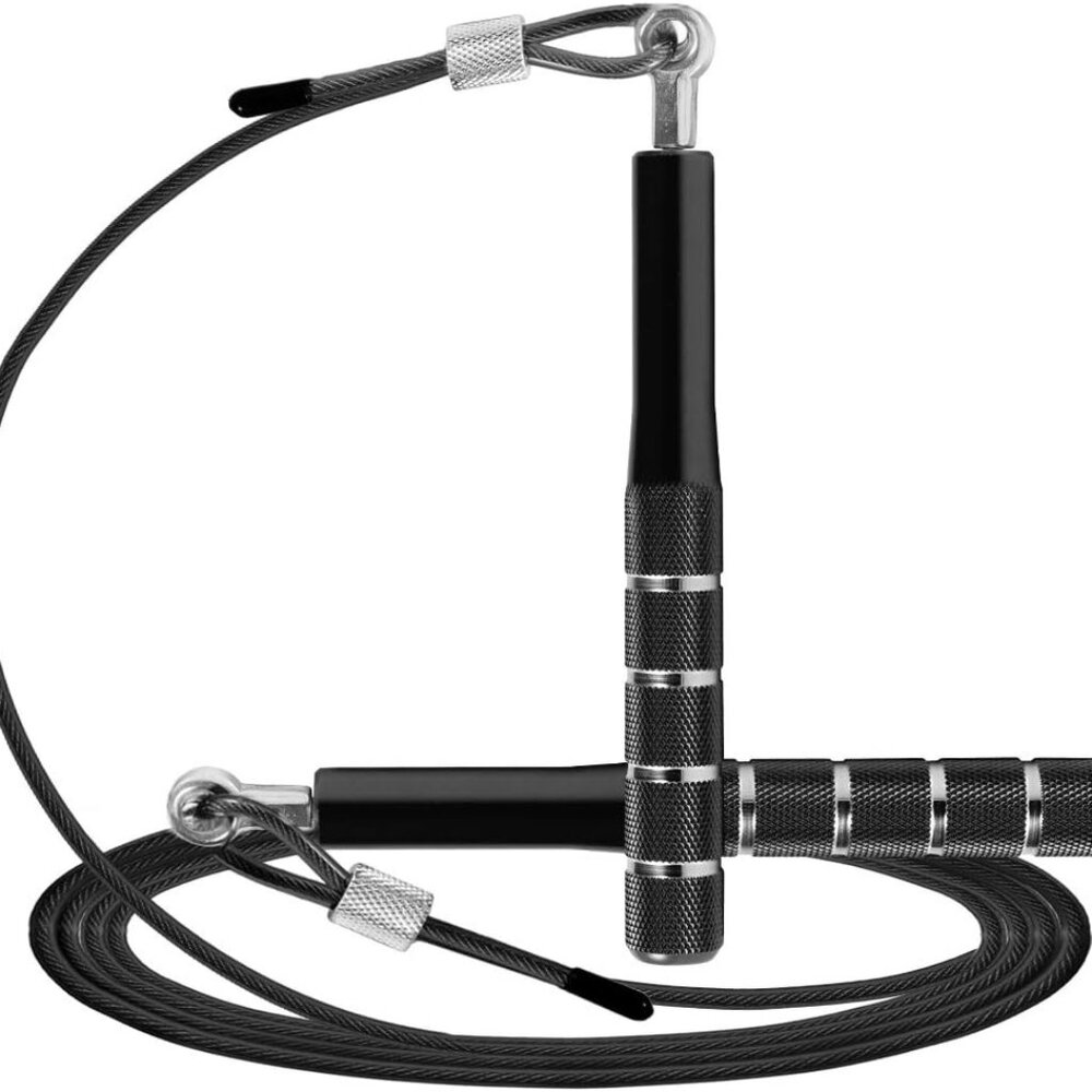 Jump Rope, Speed Jumping Rope for Training Fitness Exercise, Adjustable Adults W